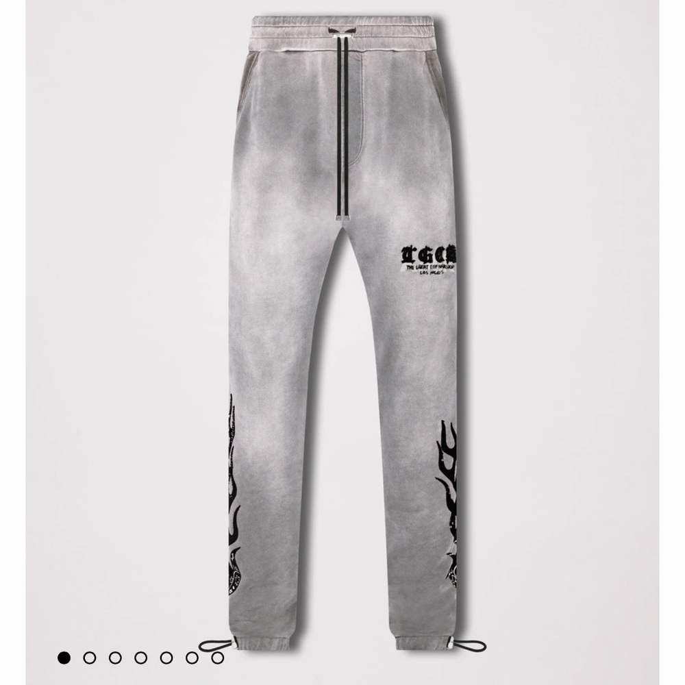 Authentic Amiri T.G.C.W. Sweatpants Black BNWT never worn size XL